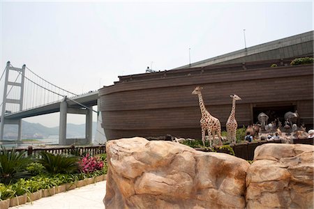 simsearch:855-03253246,k - Ark Park, Noah's Ark, Ma Wan, Hong Kong Foto de stock - Con derechos protegidos, Código: 855-03252785