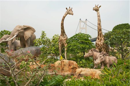 Ark garden, Noah's Ark, Ma Wan, Hong Kong Stock Photo - Rights-Managed, Code: 855-03252822