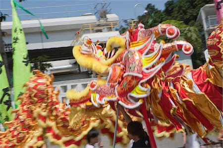 simsearch:855-03252882,k - Dragon dance celebrating the Tam Kung festival, Shaukeiwan, Hong Kong Foto de stock - Direito Controlado, Número: 855-03252908