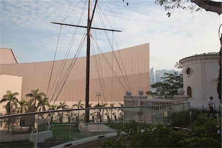 simsearch:855-03253481,k - Signal tower of Former Hong Kong marine police headquarter and Cultural Centre, Hong Kong Foto de stock - Con derechos protegidos, Código: 855-03252916