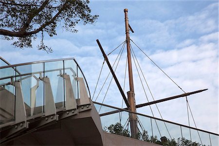 simsearch:855-03253481,k - Signal tower of Former Hong Kong marine police headquarter, Hong Kong Foto de stock - Con derechos protegidos, Código: 855-03252937