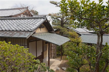 Maison de thé, Tenryuji, Sagano, Kyoto, Japon Photographie de stock - Rights-Managed, Code: 855-03252991