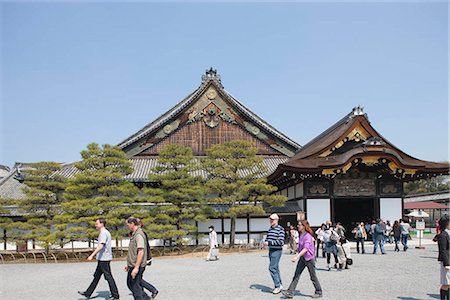 Ninomaru Palace, Nijo-jo, Kyoto, Japan Stock Photo - Rights-Managed, Code: 855-03253022