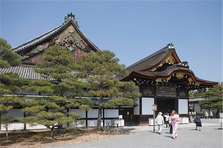 Ninomaru Palace, Nijo-jo, Kyoto, Japan Stock Photo - Rights-Managed, Code: 855-03253031