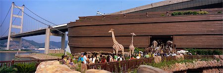 Noah's Ark, Ma Wan, Hong Kong Stock Photo - Rights-Managed, Code: 855-03253252