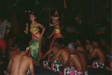 simsearch:855-03253670,k - Kechak dance show, Bali, Indonesia Stock Photo - Rights-Managed, Code: 855-03253617