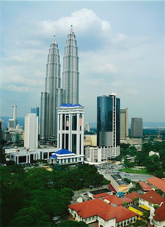 City skyline, Kuala Lumpur, Malaysia Foto de stock - Direito Controlado, Número: 855-03253707