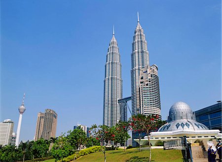 City skyline, Kuala Lumpur, Malaysia Stock Photo - Rights-Managed, Code: 855-03253702