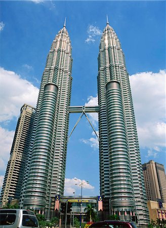 Petronas towers, Kuala Lumpur, Malaysia Stock Photo - Rights-Managed, Code: 855-03253728