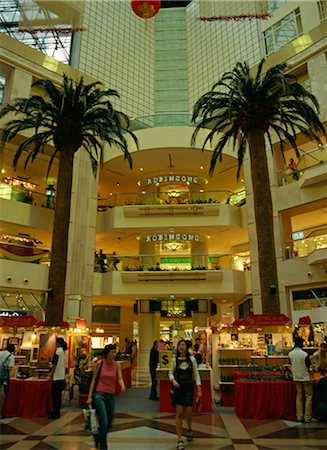 singapore shopping malls - Raffles City shopping mall, Singapore Stock Photo - Rights-Managed, Code: 855-03253795
