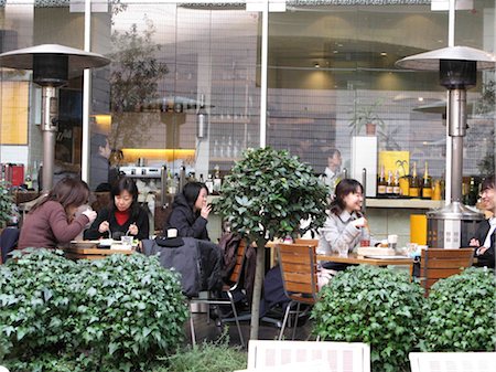 shinagawa - Cafe at Shinagawa Prince Hotel, Tokyo, Japan Fotografie stock - Rights-Managed, Codice: 855-03253833