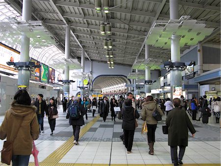 shinagawa - Shinagawa station, Tokyo, Japan Fotografie stock - Rights-Managed, Codice: 855-03253840