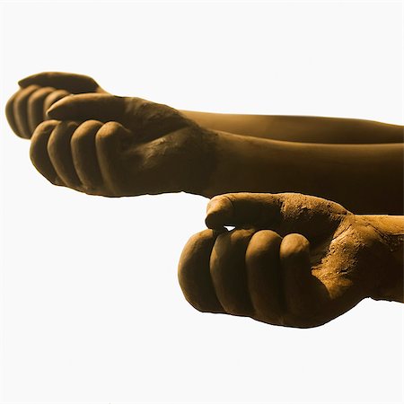 Hands of goddess Durga statue, Kolkata, West Bengal, India Stock Photo - Rights-Managed, Code: 857-03192447