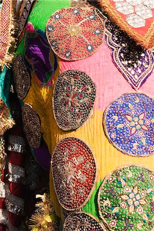 photography traditional face paint - Close-up of a painted elephant, Elephant Festival, Jaipur, Rajasthan, India Stock Photo - Rights-Managed, Code: 857-03193112