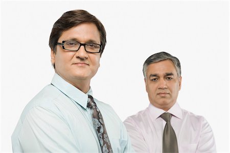 Portrait of two businessmen Stock Photo - Rights-Managed, Code: 857-03554095