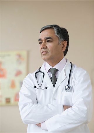 photosindia - Doctor in a hospital, Gurgaon, Haryana, India Foto de stock - Direito Controlado, Número: 857-03554110