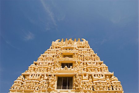 Carving on a temple, Halebidu, Hassan District, Karnataka, India Foto de stock - Con derechos protegidos, Código: 857-03553686
