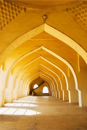 photographs of ancient india - Archway dans un bâtiment, Bijapur, Karnataka, Inde Photographie de stock - Rights-Managed, Code: 857-03553682