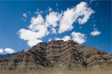Nuages au dessus des montagnes, Jammu and Kashmir, Ladakh, Inde Photographie de stock - Rights-Managed, Code: 857-03553704