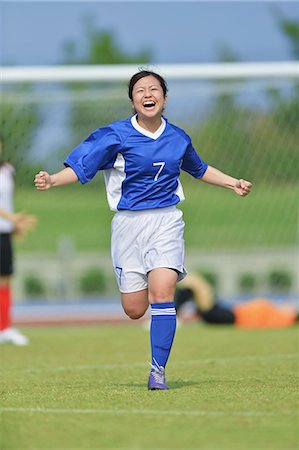 players footballer - Women Playing Soccer Stock Photo - Rights-Managed, Code: 858-06617707