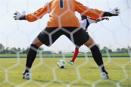 soccer player game - Women Playing Soccer Stock Photo - Rights-Managed, Code: 858-06617832