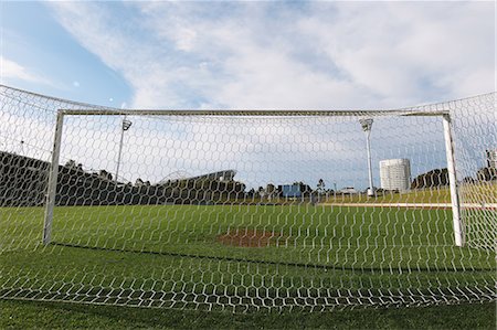 football court images - Soccer Goal Foto de stock - Con derechos protegidos, Código: 858-06756250