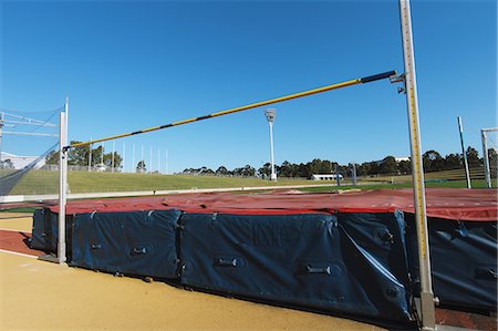 stadium lights not person - High Jump Bar Stock Photo - Rights-Managed, Code: 858-06756261