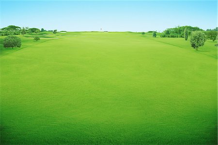 Golf Course Stock Photo - Rights-Managed, Code: 858-06756452