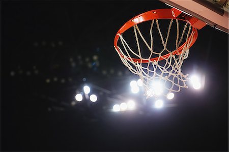 Basketball Hoop Stock Photo - Rights-Managed, Code: 858-08421681