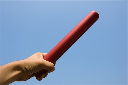 Relayant une Baton Photographie de stock - Rights-Managed, Code: 858-03044316
