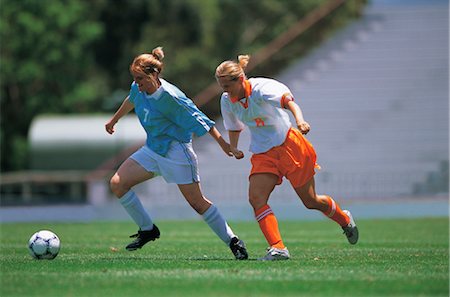 soccer girl young - Sports Stock Photo - Rights-Managed, Code: 858-03044375