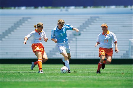 soccer competitive - Sports Stock Photo - Rights-Managed, Code: 858-03044379