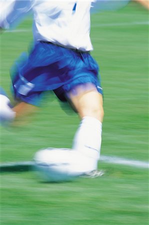 soccer teenage girls kick - Sports Stock Photo - Rights-Managed, Code: 858-03044506