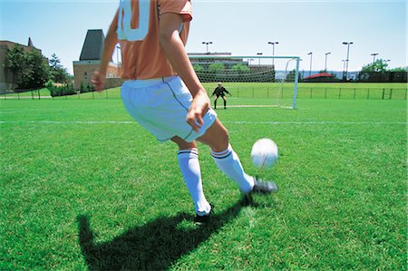 shot a goal - Sports Stock Photo - Rights-Managed, Code: 858-03044561