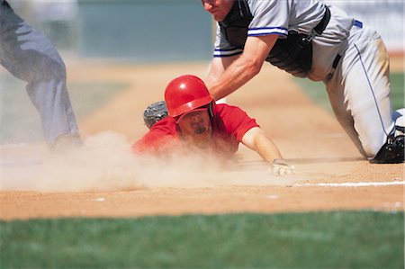 diving for baseball - Sports Photographie de stock - Rights-Managed, Code: 858-03044675