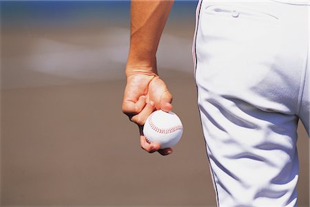 pitcher and baseball - Sports Stock Photo - Rights-Managed, Code: 858-03044806