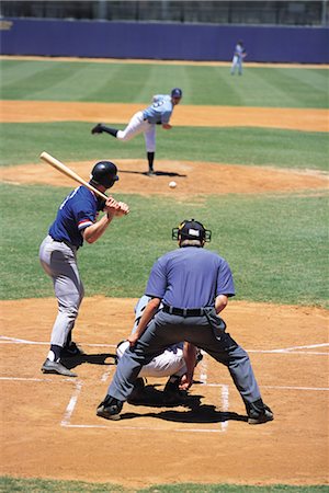 pitcher and baseball - Sports Stock Photo - Rights-Managed, Code: 858-03044846