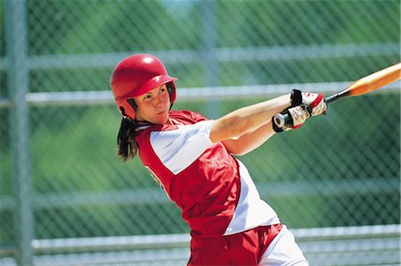 softball - Sports Fotografie stock - Rights-Managed, Codice: 858-03044912