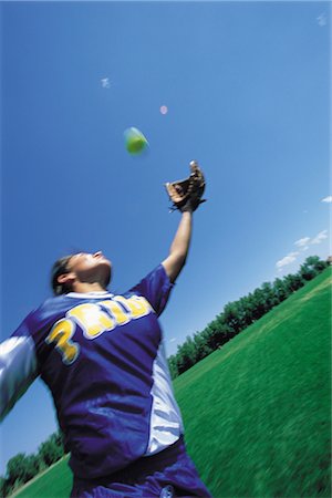 softball - Sports Fotografie stock - Rights-Managed, Codice: 858-03044926