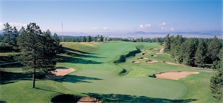 simsearch:858-03045470,k - Beautiful Golf Course Foto de stock - Con derechos protegidos, Código: 858-03045338
