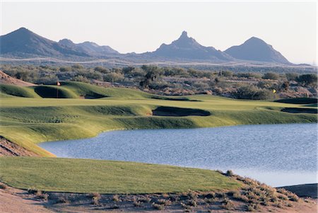 simsearch:858-03045470,k - Beautiful Golf Course Foto de stock - Con derechos protegidos, Código: 858-03045437