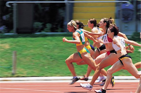 sport run woman not business not outdoor not male not child - Sports Stock Photo - Rights-Managed, Code: 858-03045851