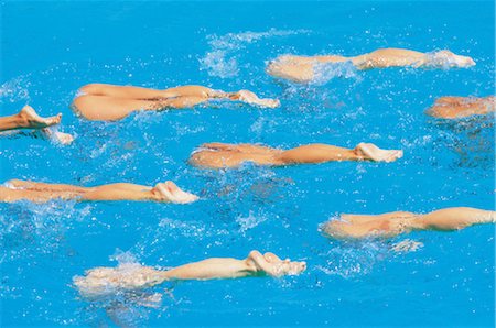 synchro swimming - Sports Photographie de stock - Rights-Managed, Code: 858-03046016