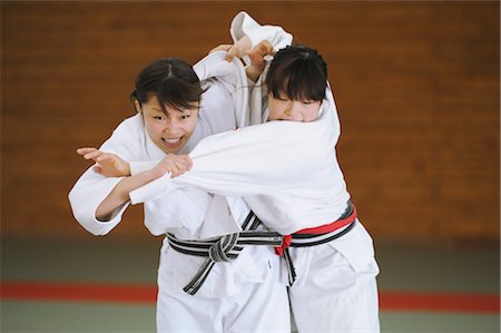 Combattants de judo Photographie de stock - Rights-Managed, Code: 858-03047599