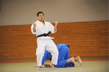 Combattants de judo Photographie de stock - Rights-Managed, Code: 858-03047612