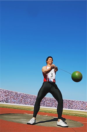simsearch:622-01956154,k - Hammer Thrower Stock Photo - Rights-Managed, Code: 858-03047690