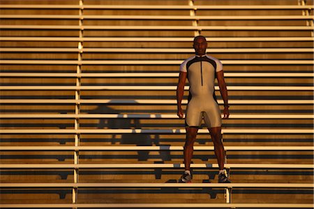 Athlete In the Stands Stock Photo - Rights-Managed, Code: 858-03048209