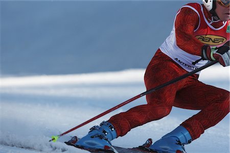 simsearch:858-03046527,k - Giant Slalom Racer Stock Photo - Rights-Managed, Code: 858-03048359