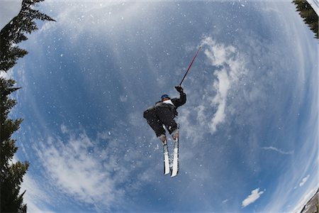 simsearch:640-03255436,k - Freestyle Skier Foto de stock - Con derechos protegidos, Código: 858-03048479