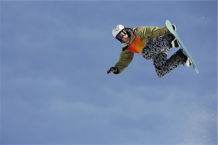 Snowboarder getting Vert Stock Photo - Rights-Managed, Code: 858-03048547